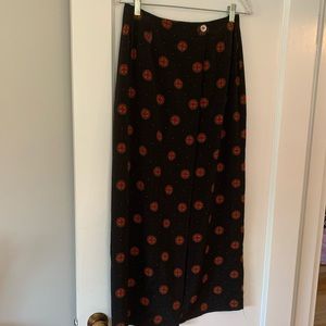 Black FRENCH CONNECTION Wrap Skirt
